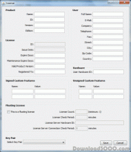 License4J License Manager screenshot